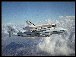 Discovery, Kosmiczny, Statek, Boeing 747